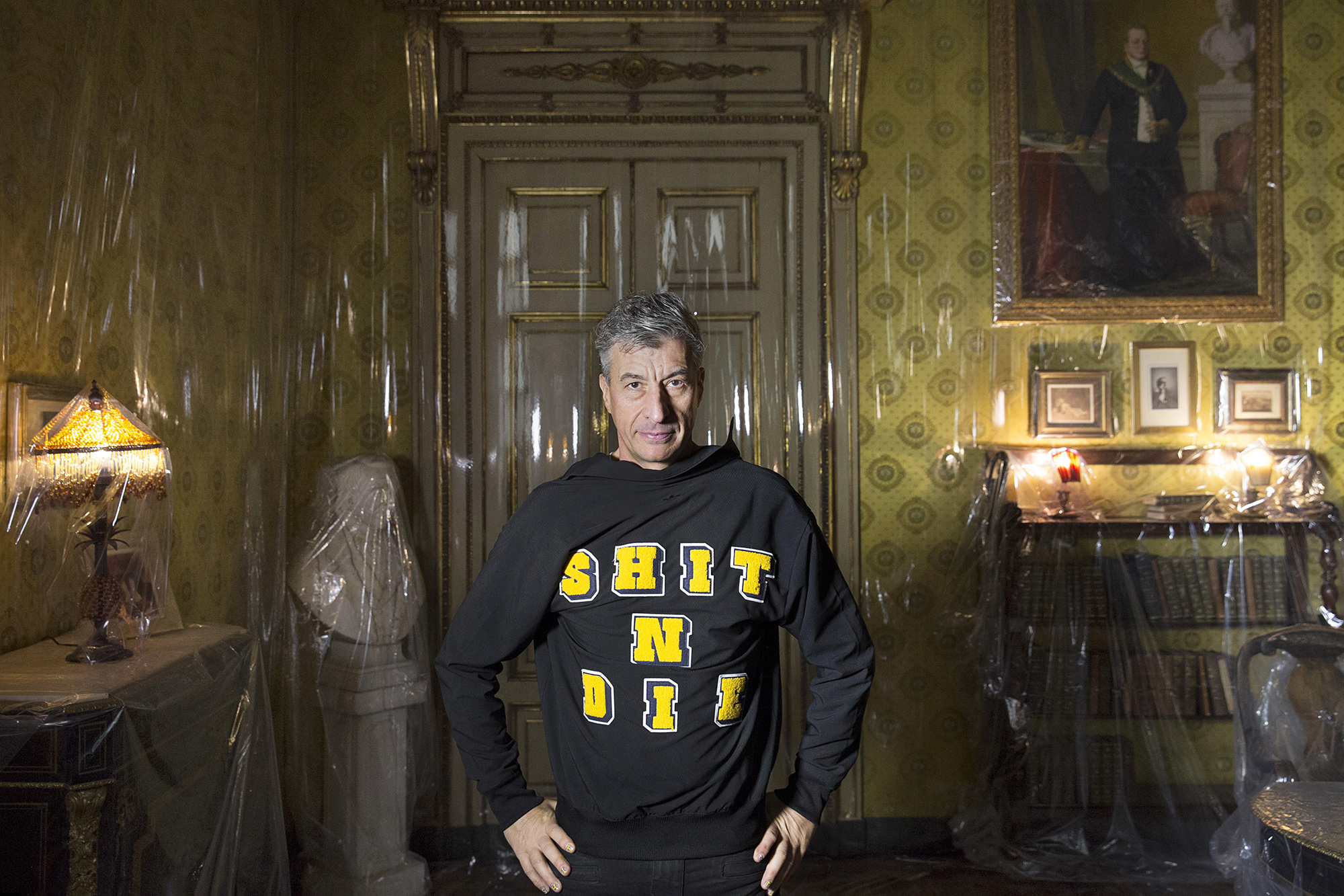 Maurizio Cattelan © Lorenzo Palmieri