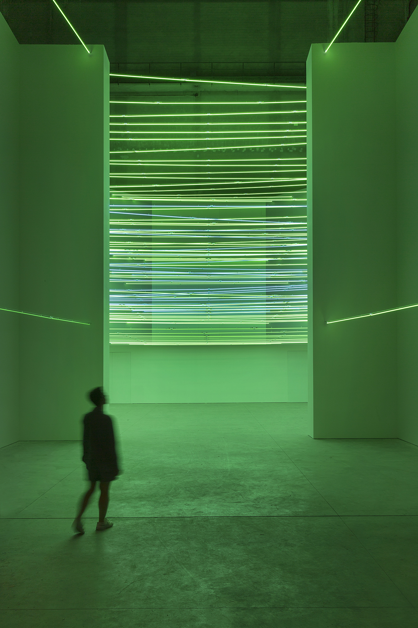 Lucio Fontana - \"Ambienti/Environments\" 2017 -  Exhibition view. Courtesy Pirelli HangarBicocca ©Fondazione Lucio Fontana