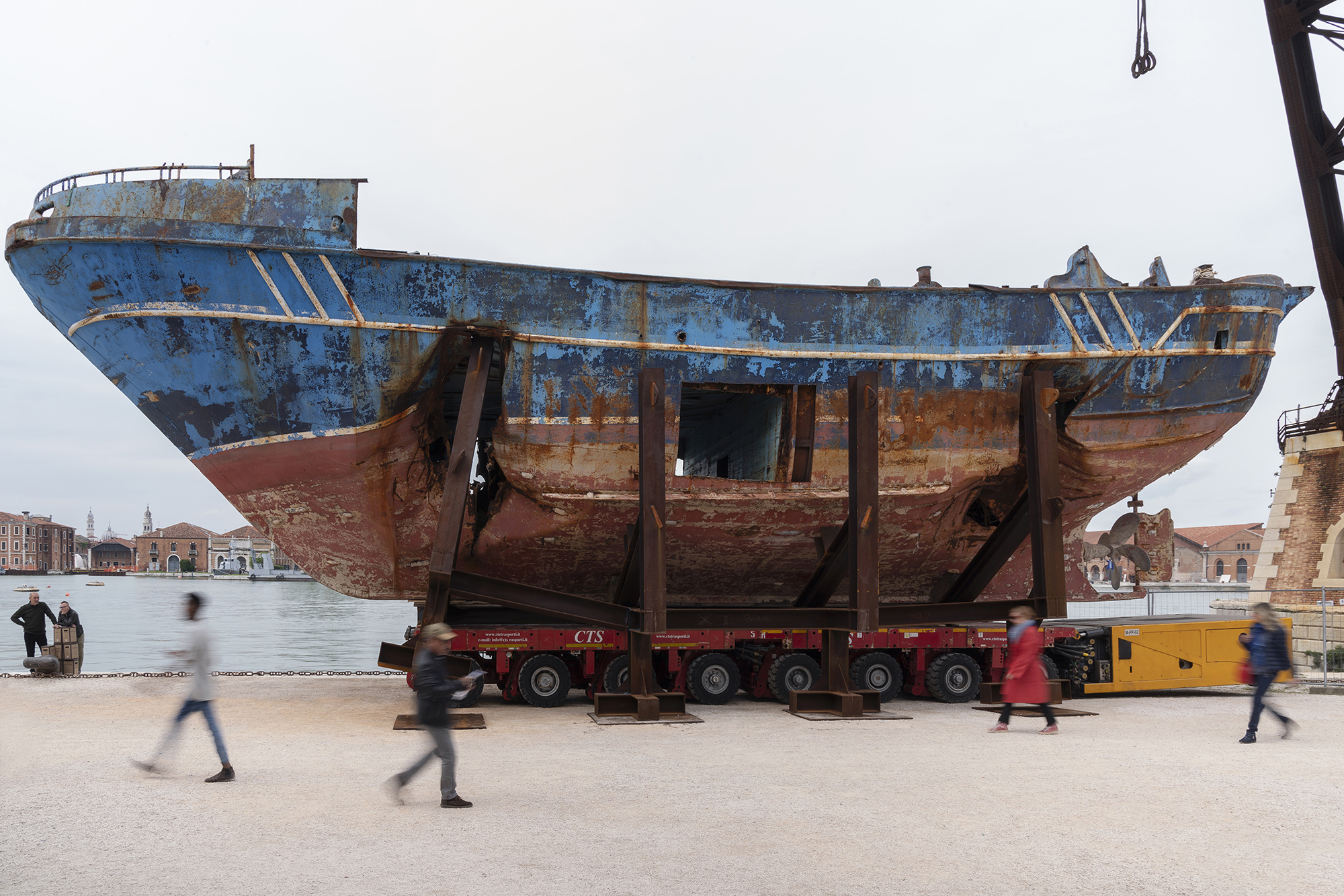 Christoph Büchel - \"Barca nostra\" - Biennale di Venezia 2019